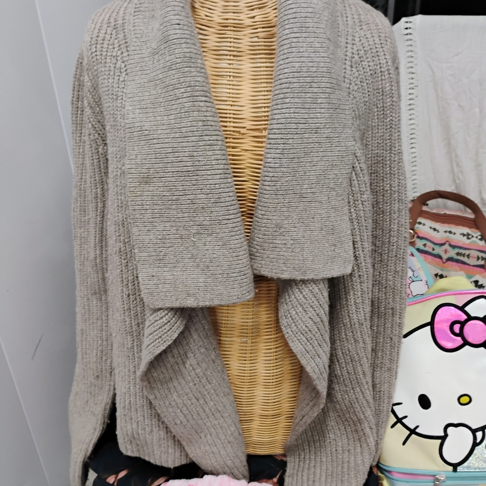 GAP Women's Tan Open Front Cardigan